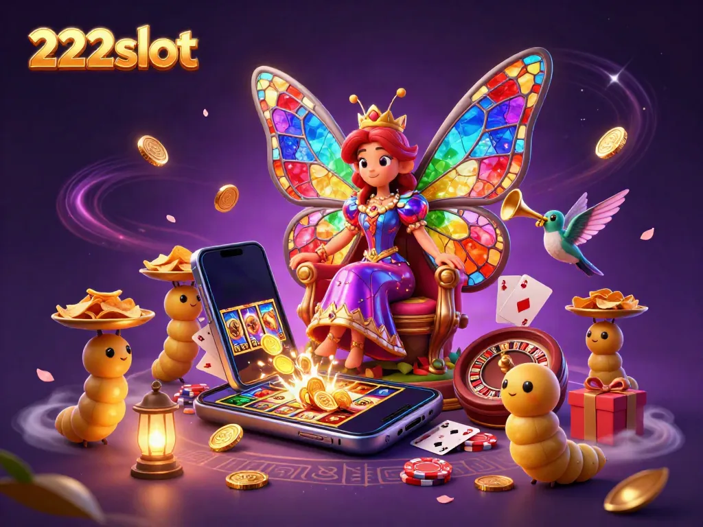 Mengoptimalkan pengalaman permainan 222slot dengan ilustrasi menarik dan warna-warni di kasino.