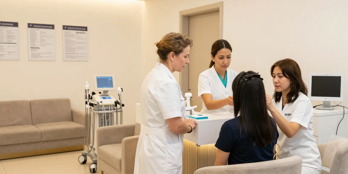 Hair transplant turkey clinic offering expert medical consultation and patient care.