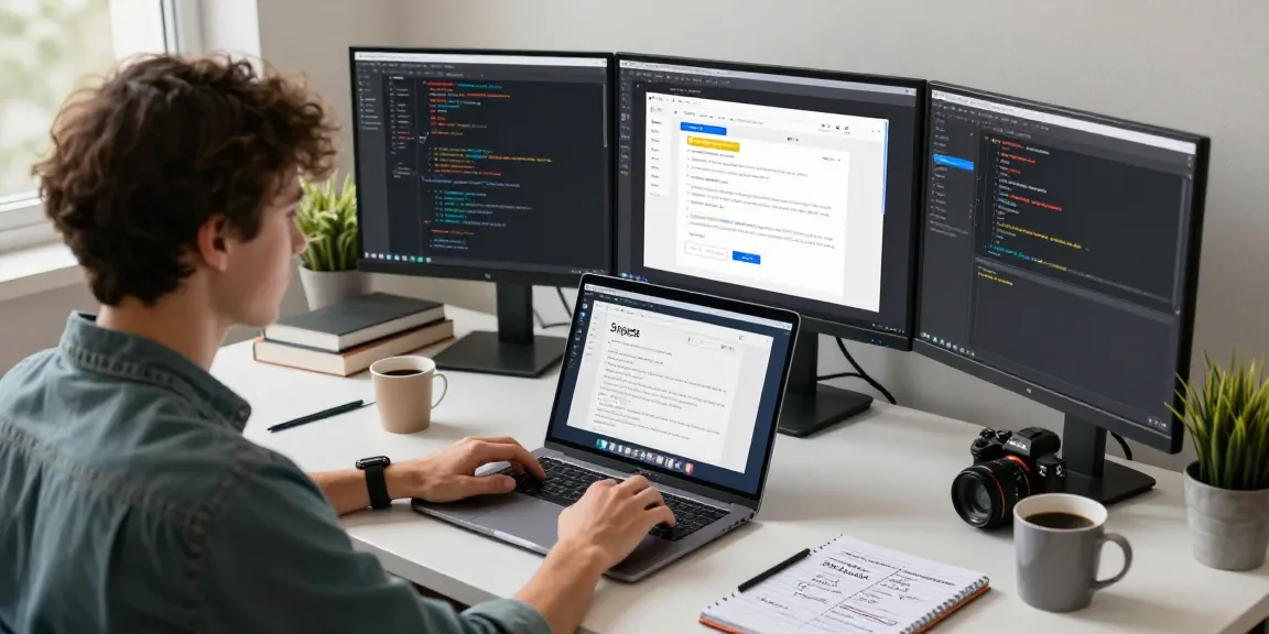 Using the 截图工具 Snipaste for efficient screen capture and annotation in a modern workspace.