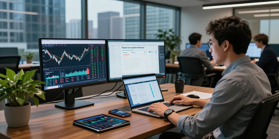 Investment strategies by Third Eye Capital in a modern office setting with financial analytics.