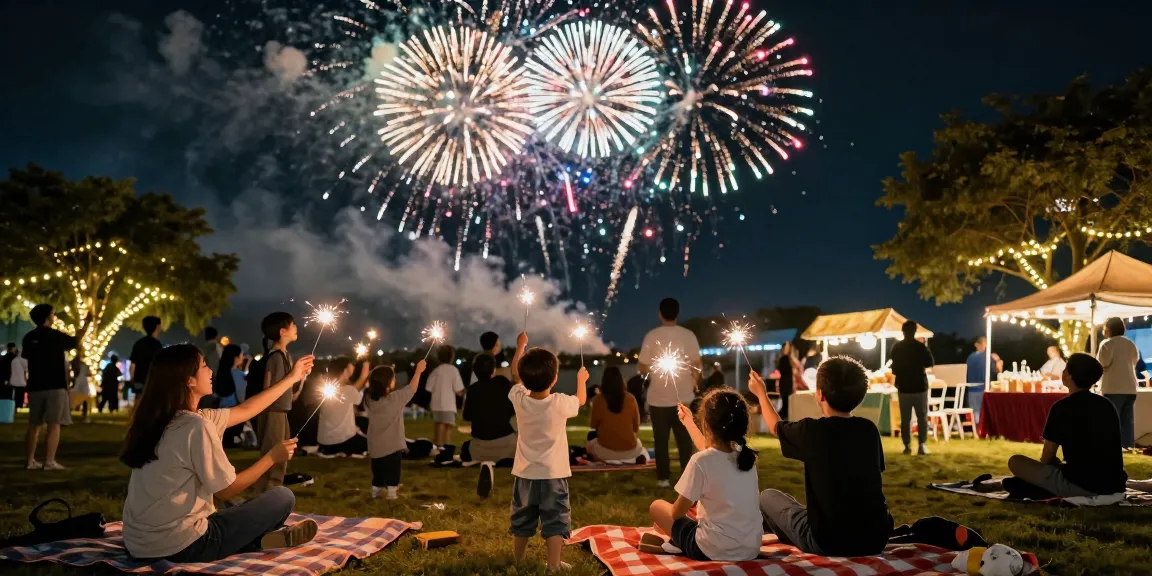 Watch vibrant fireworks lighting up the night as you prepare to buy fireworks Manchester for your next celebration.
