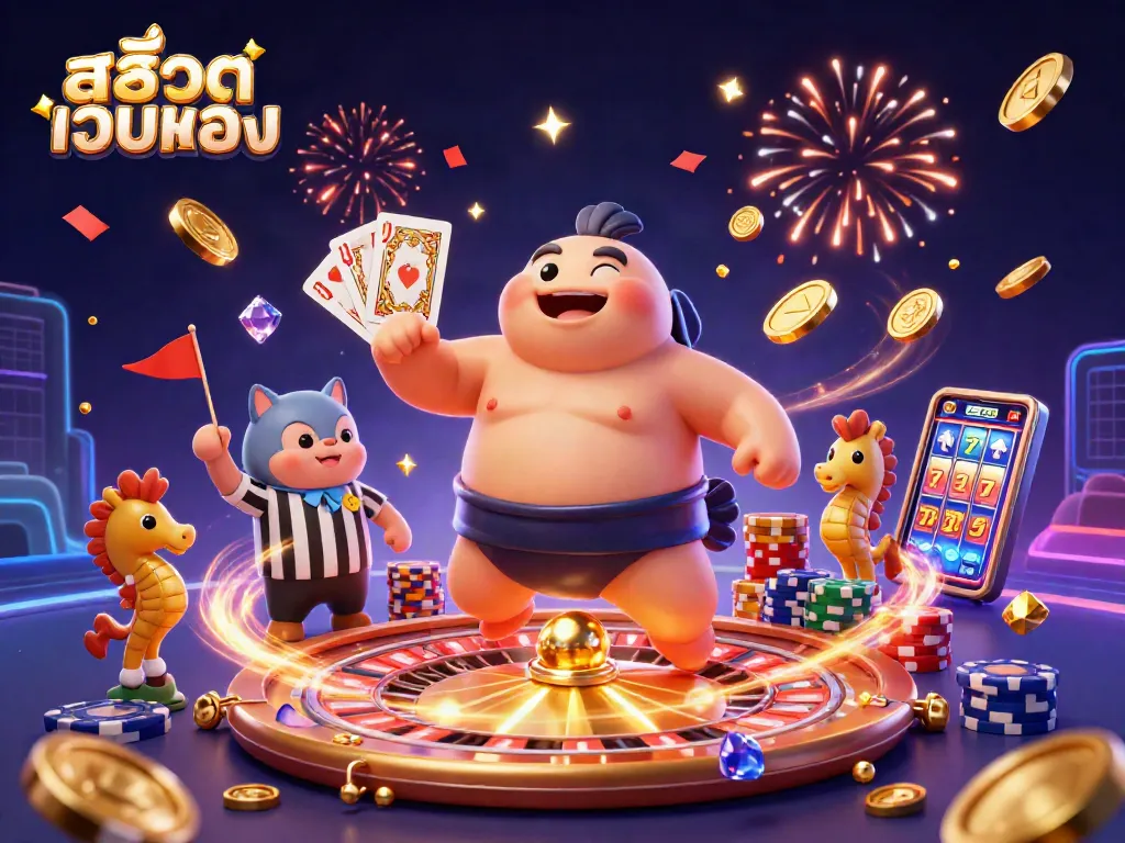 เล่นสล็อตเว็บตรงในบรรยากาศคาสิโนใต้ทะเลพร้อมการเฉลิมฉลองและเกมคาสิโน