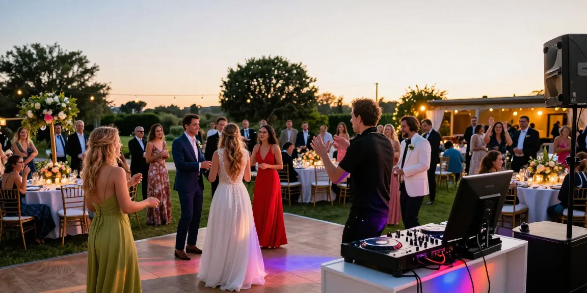 Hochzeits DJ für Hochzeit Berlin sorgt für unvergessliche Stimmung auf der Tanzfläche.