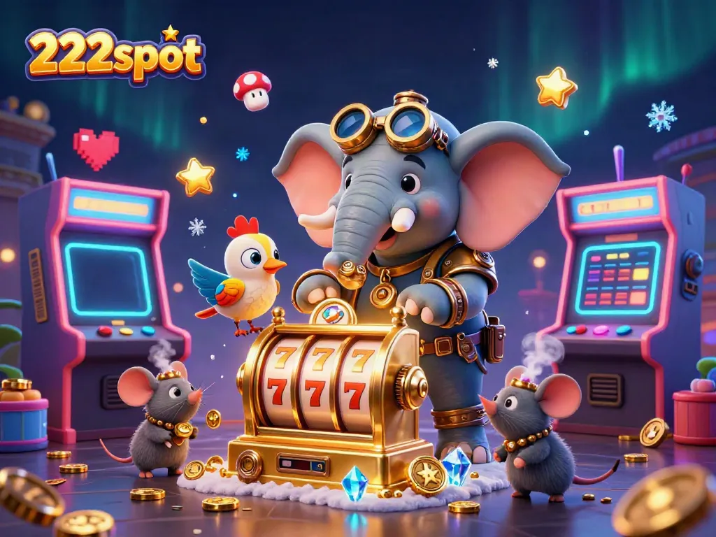 Mainkan slot gacor di 222slot dengan mesin slot yang cerah, penuh warna dan karakter menarik.