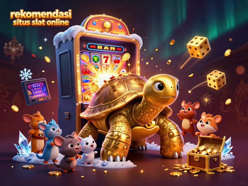 Rekomendasi situs slot online dengan mesin slot 3D dan karakter menarik merayakan jackpot
