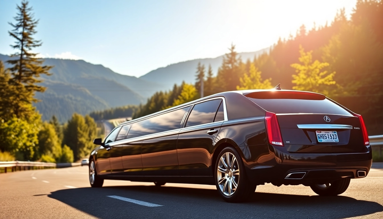 Experience limo service vancouver to seattle with elegance in a stunning landscape.