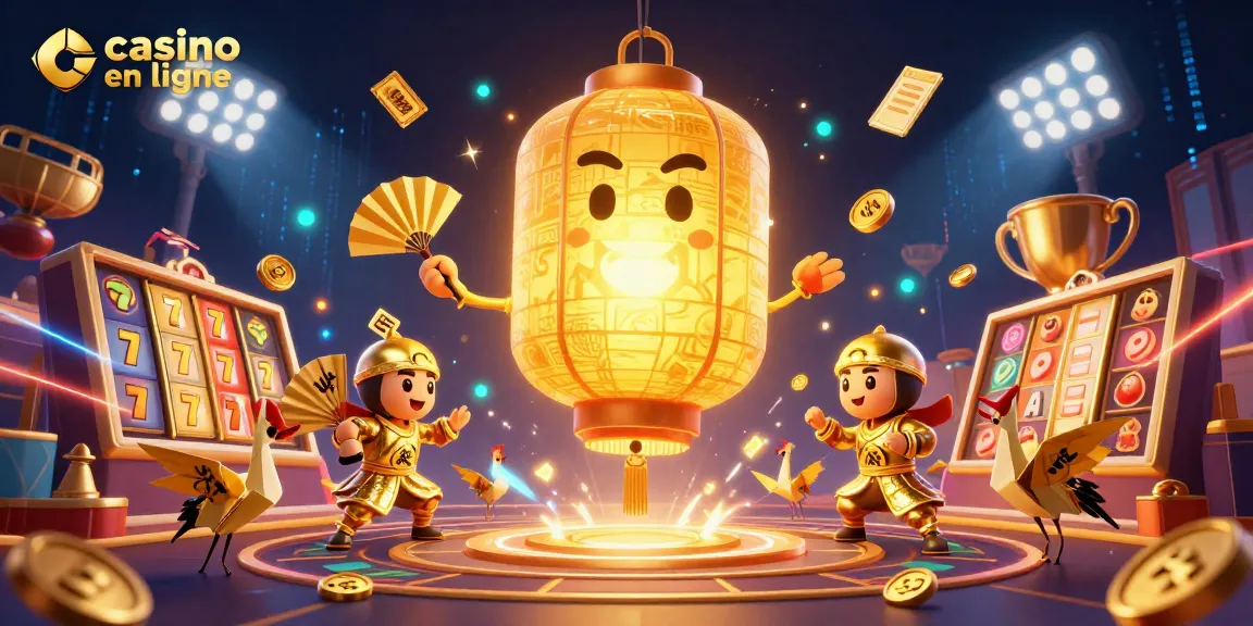 Jouez aux jeux de casino en ligne dans une ambiance dynamique avec des éléments riches et colorés.