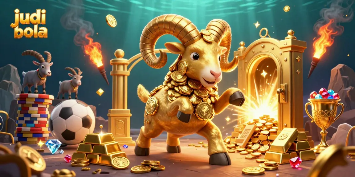 Bet on judi bola with action-filled sports betting elements igniting excitement in vibrant illustration