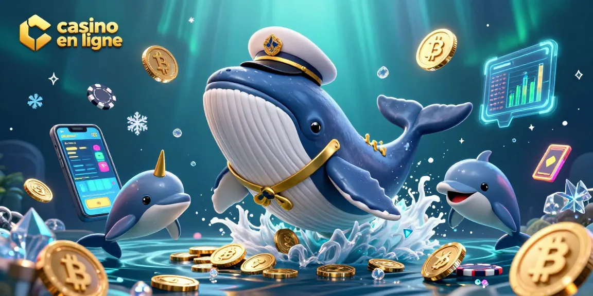 Découvrez les jeux de casino en ligne avec cette scène ludique et colorée, remplie de pièces d'or.