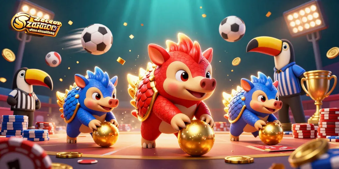 Experience the thrill of zoccer casino ohne einzahlung with vibrant pangolins, poker chips, and dynamic gameplay.