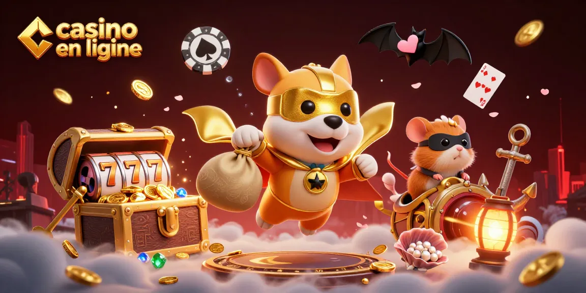Volez avec le chien super-héros et récoltez des pièces d'or dans un casino en ligne dynamique.