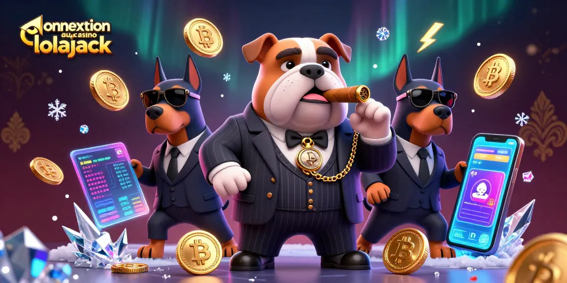 Engage with gameplay at connexion au casino lolajack with our immersive 3D illustration showcasing a mafia boss and his bodyguards.