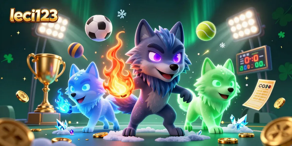 Engage with leci123 as the shadow wolf leader dominates a lively casino sports scene.