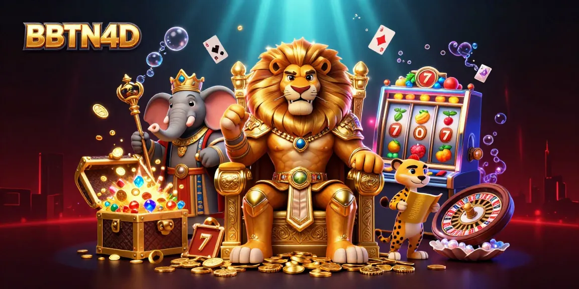 BBTN4D menawarkan pengalaman bermain slot dan live casino interaktif dengan tema yang menarik dan menantang.