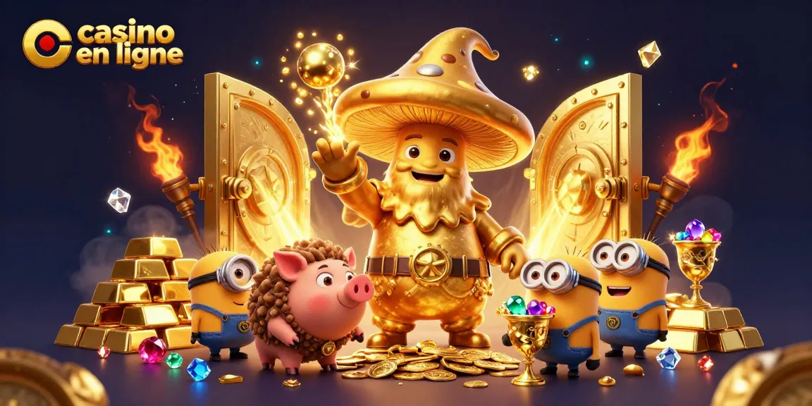 Plongez dans le monde du casino en ligne en découvrant un univers magique où un puissant sorcier champignon transforme tout en or.