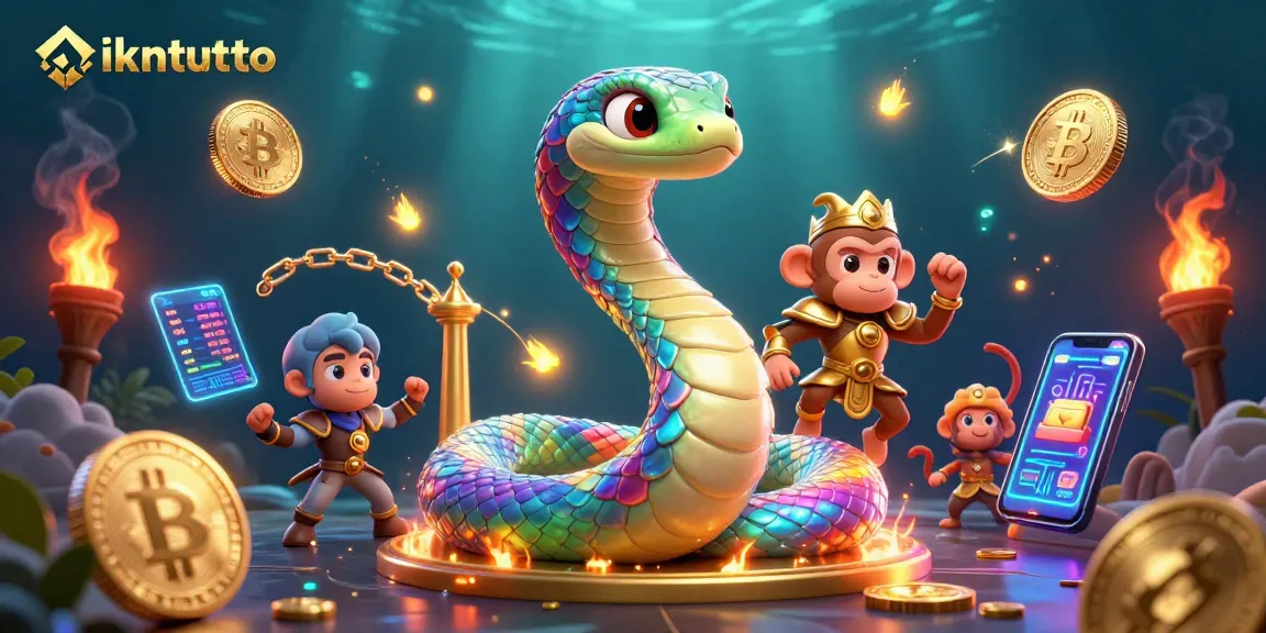 Experience ikntoto's thrilling gameplay with a vibrant digital gaming scene featuring unique characters.