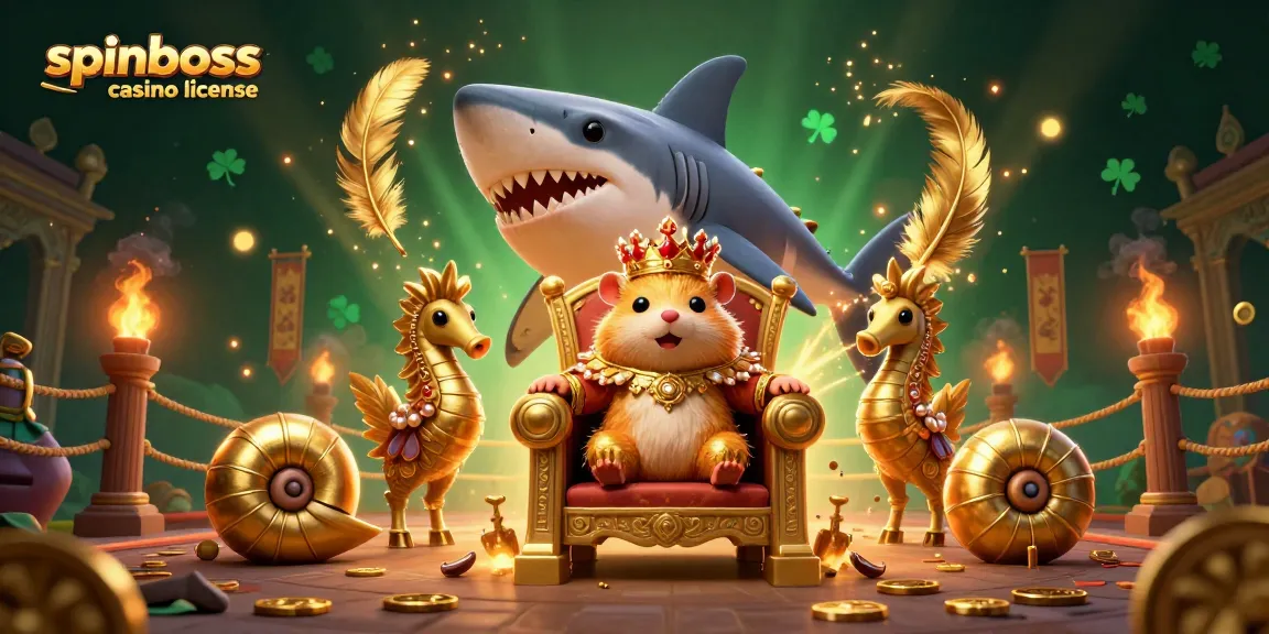 Illustration captivante sur la licence SpinBoss, mettant en avant la sécurité et l'entité de ce casino en ligne.