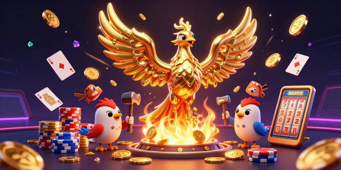 Menangkan sbobet dengan ilustrasi kasino yang penuh warna dan bertema emas.