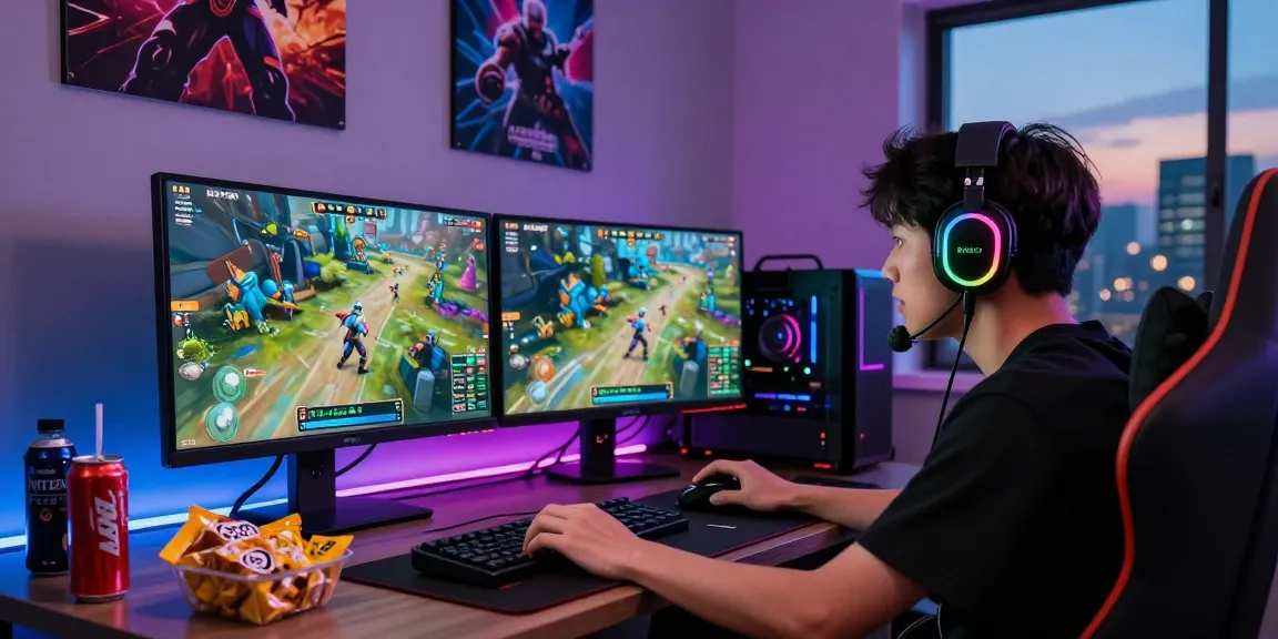 NAGA2000 vibrant gaming scene with player engaged in action.