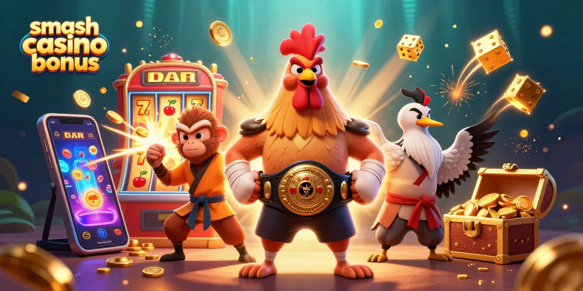 Découvrez le bonus smash casino avec un pack d'accueil généreux animant les jeux de casino.