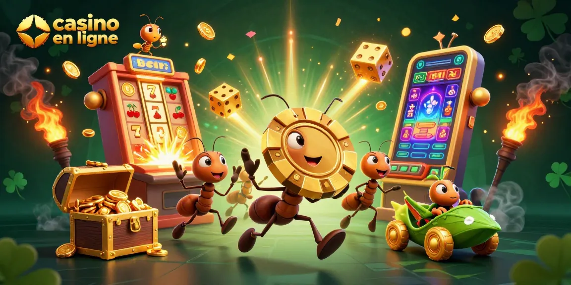 Le casino en ligne fait vivre une aventure explosive avec des fourmis volantes et des gains dorés.