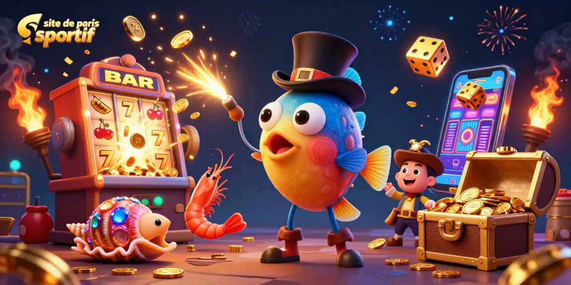 Ajoutez de l'excitation à votre site de paris sportif avec des personnages animés en 3D dans un décor de casino vibrant.