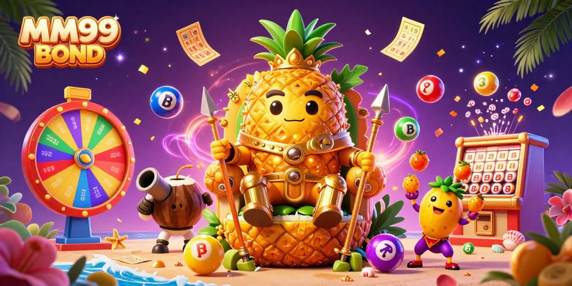 Engage with thrilling gameplay at MM99 BOND through dynamic lottery scenes and vibrant casino elements.