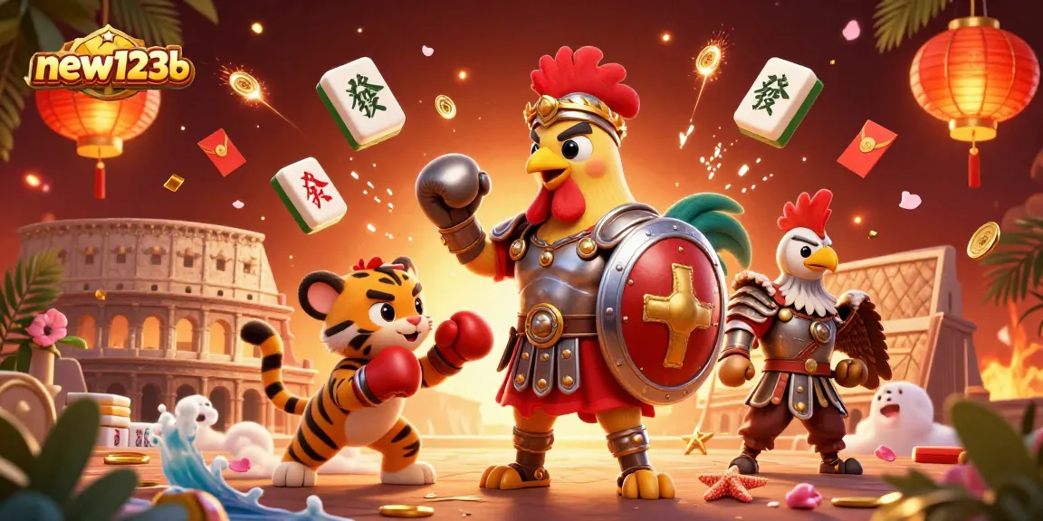 Experience thrilling games with new123b at an immersive 3D casino featuring iconic symbols and vibrant action.