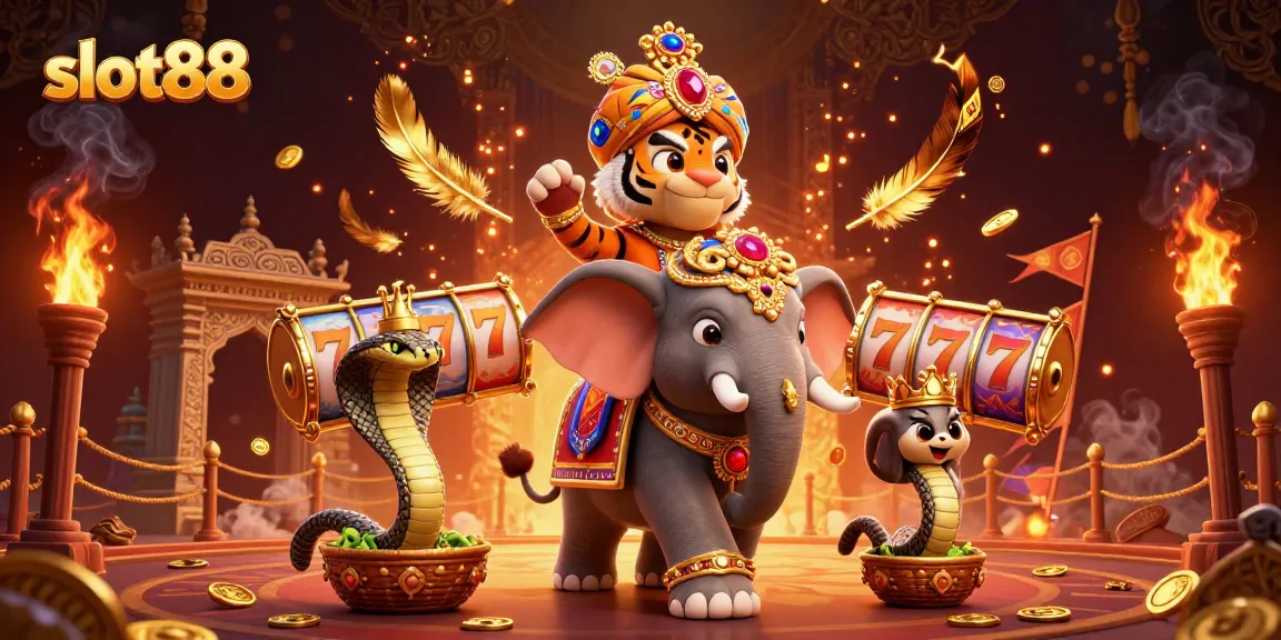 Experience exhilarating slot88 gameplay with vibrant characters and rich casino elements in action.