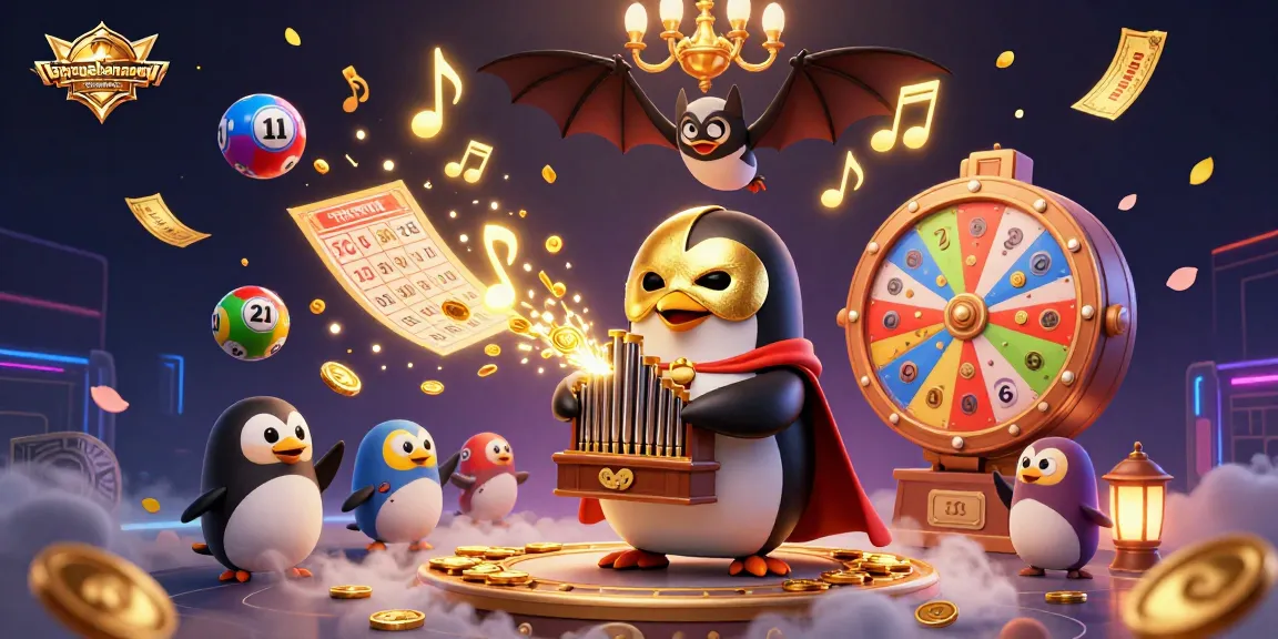 Engage with taigamebancaanxu through vibrant lottery balls and enchanting casino illustrations.