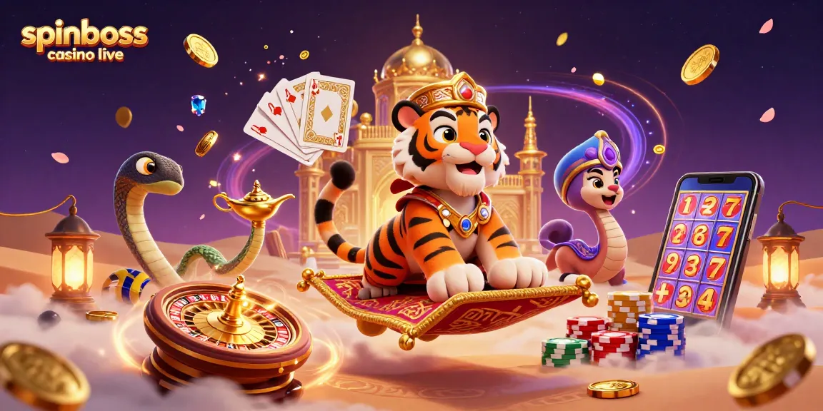 Jouez à SpinBoss Casino live avec des croupiers en direct et des jeux fascinants dans une ambiance magique.