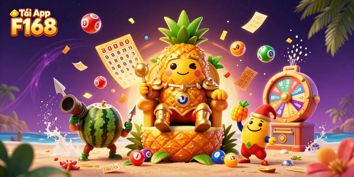 Tải App F168 to join the exciting online casino experience with vibrant characters and dynamic elements.