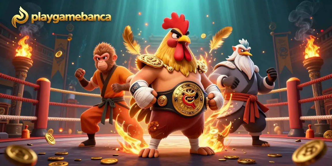 Engage with playgamebanca through vibrant 3D characters in a dynamic casino setting full of motion.